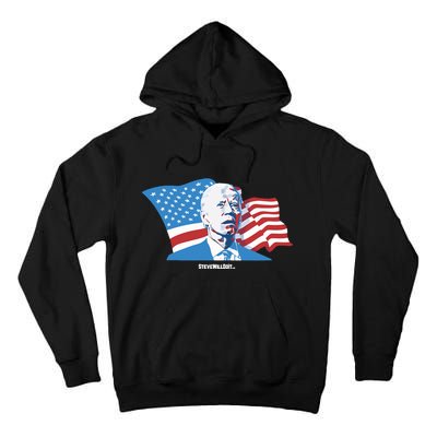 Stevewilldoit Steve Will Do It With Flag Tall Hoodie