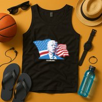 Stevewilldoit Steve Will Do It With Flag Tank Top