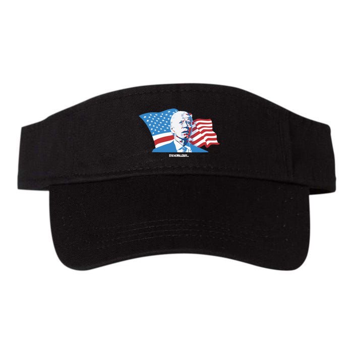 Stevewilldoit Steve Will Do It With Flag Visor