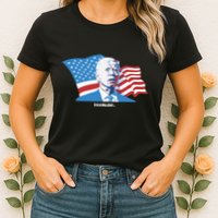 Stevewilldoit Steve Will Do It With Flag Womens T-Shirt