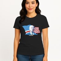 Stevewilldoit Steve Will Do It With Flag Womens T-Shirt