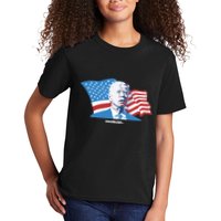 Stevewilldoit Steve Will Do It With Flag Kids T-Shirt