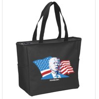 Stevewilldoit Steve Will Do It With Flag Zip Tote Bag