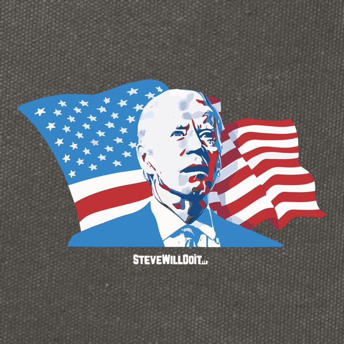 Stevewilldoit Steve Will Do It With Flag Cotton Canvas Backpack