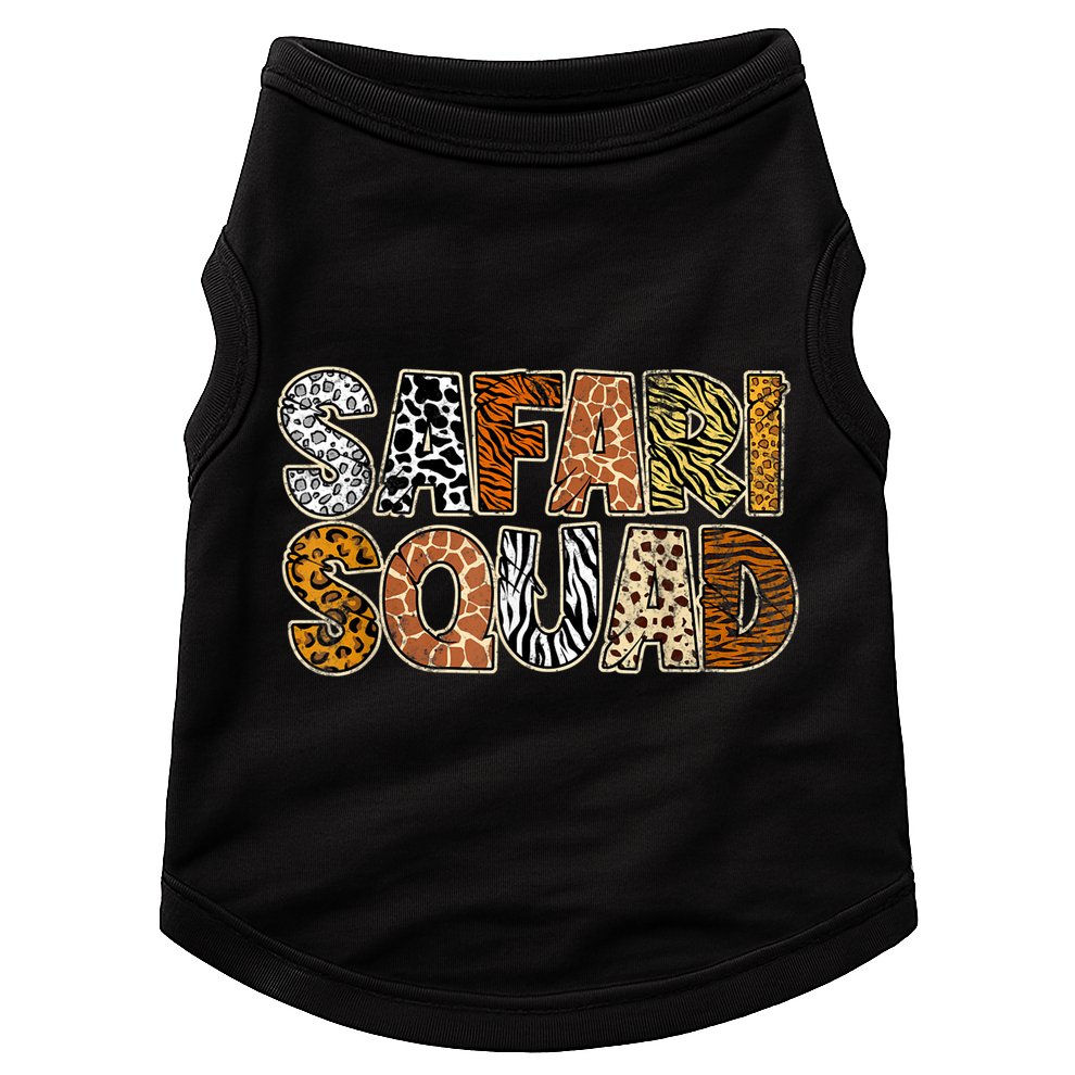 Safari Squad Wild Animals Lover Doggie Tank