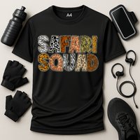 Safari Squad Wild Animals Lover Cooling Performance Crew T-Shirt