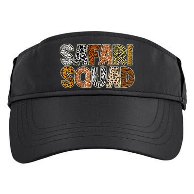 Safari Squad Wild Animals Lover Adult Drive Performance Visor