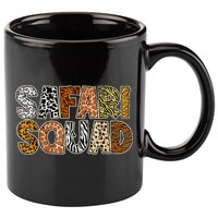 Safari Squad Wild Animals Lover 11oz C Handle Ceramic Mug