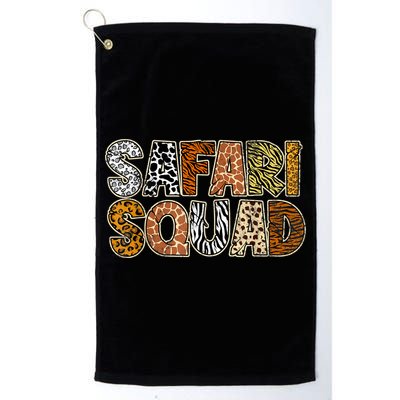 Safari Squad Wild Animals Lover Golf Towel