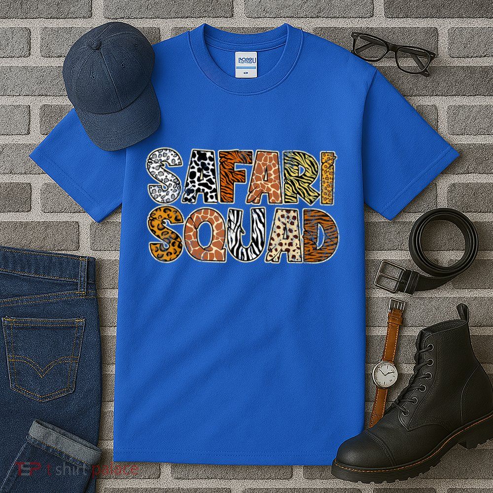Safari Squad Wild Animals Lover Tall T-Shirt