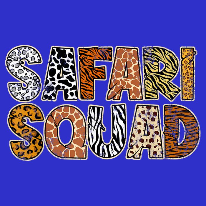 Safari Squad Wild Animals Lover Baby Bodysuit
