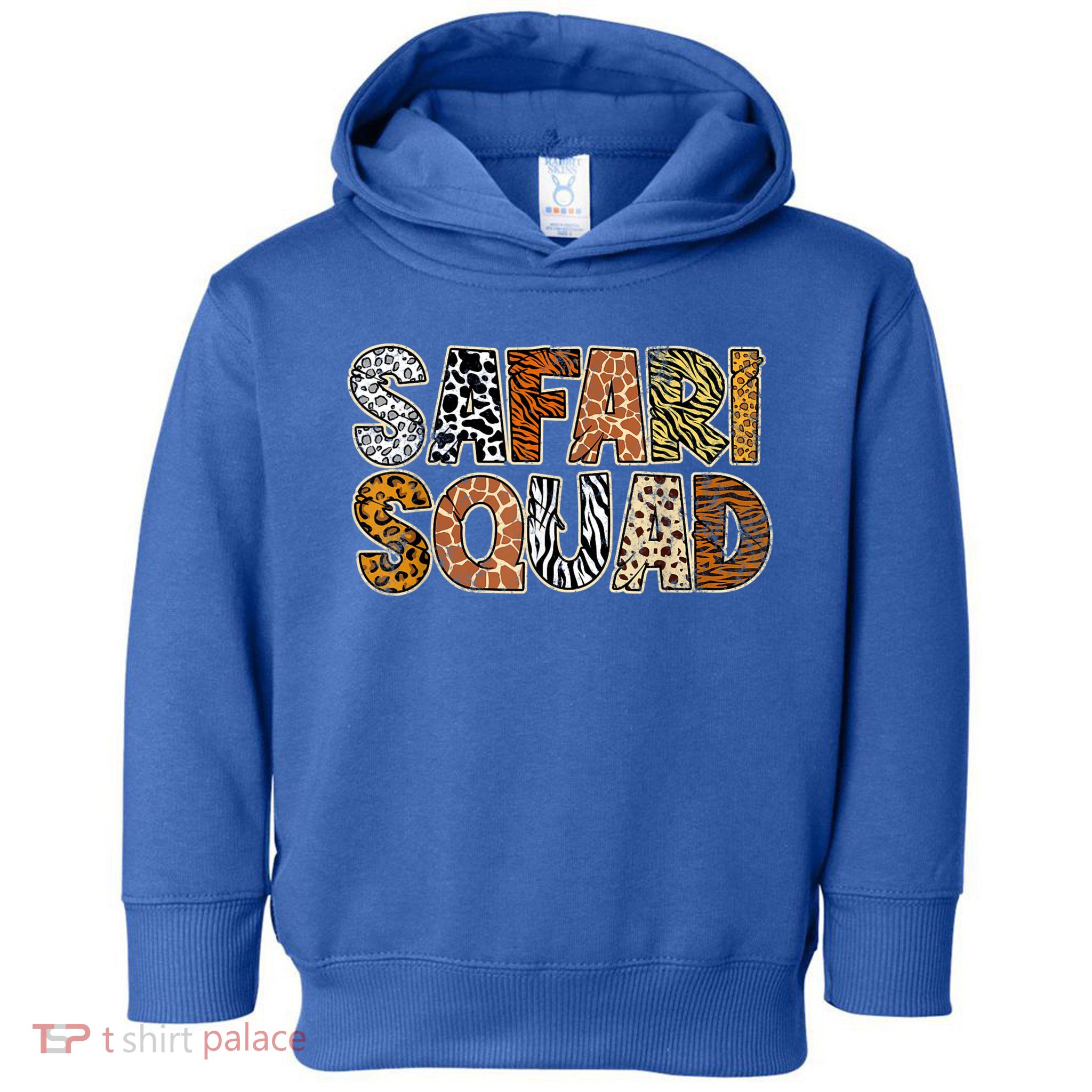 Safari Squad Wild Animals Lover Toddler Hoodie