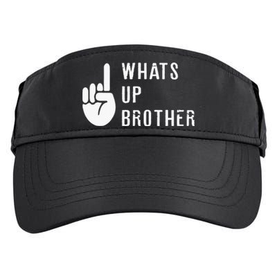 Sketch Streamer Whats Up Brother Adult Drive Performance Visor