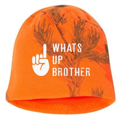 Sketch Streamer Whats Up Brother Kati - Camo Knit Beanie