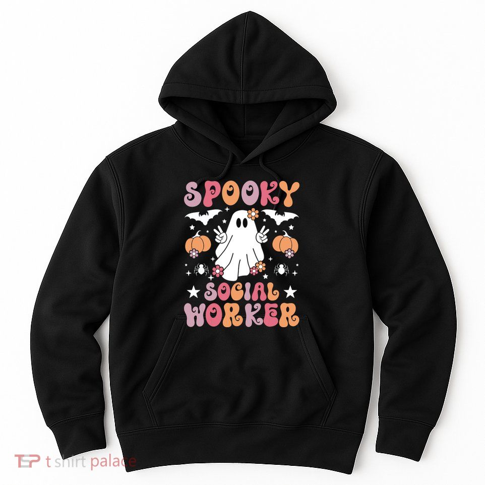 Spooky Social Worker Halloween Best Social Workers Hoodie