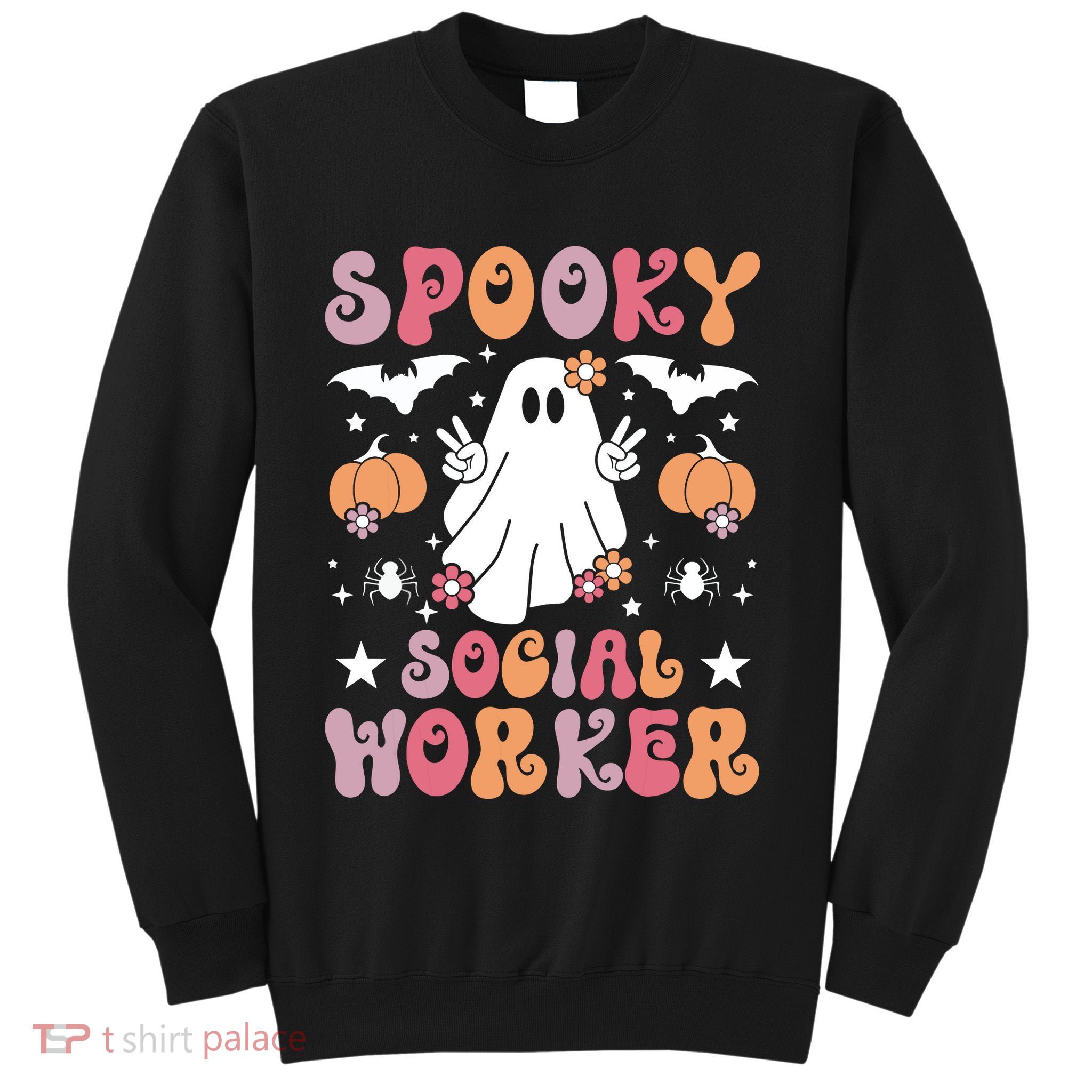 Spooky Social Worker Halloween Best Social Workers Sweatshirt