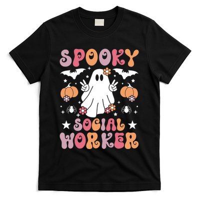 Spooky Social Worker Halloween Best Social Workers T-Shirt