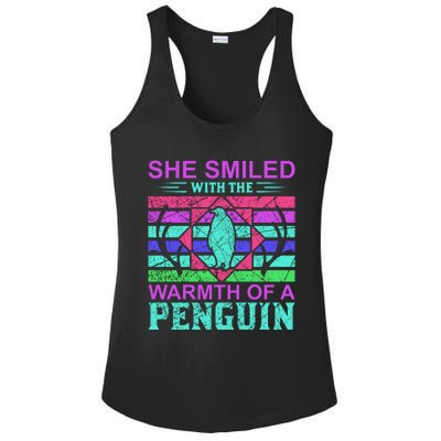 She Smiled With The Warmth Of A Penguin Ladies PosiCharge Competitor Racerback Tank