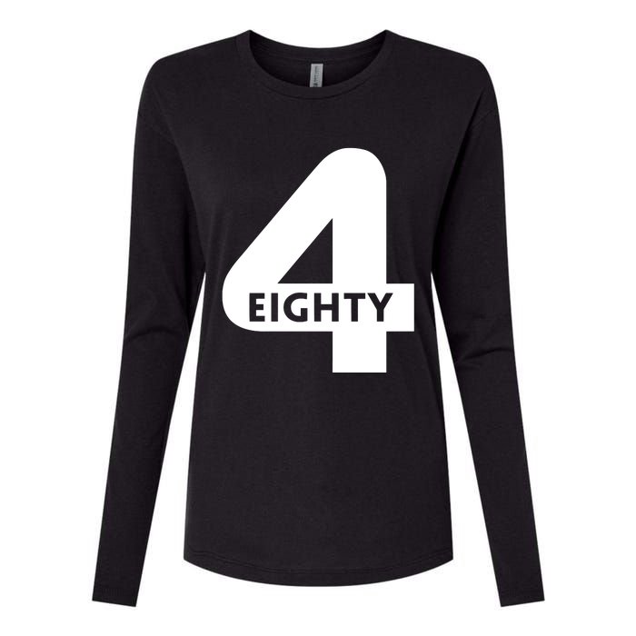 Shannon Sharpe Wearing 4 Eighty Womens Cotton Relaxed Long Sleeve T-Shirt