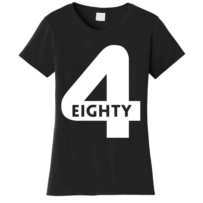 Shannon Sharpe Wearing 4 Eighty Women's T-Shirt