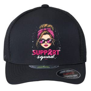 Support Squad Women Sunglasses Breast Cancer Awareness Flexfit Unipanel Trucker Cap