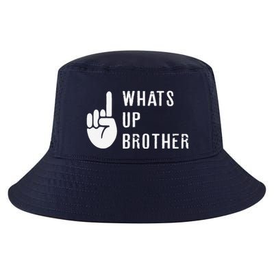 Sketch Streamer Whats Up Brother Cool Comfort Performance Bucket Hat