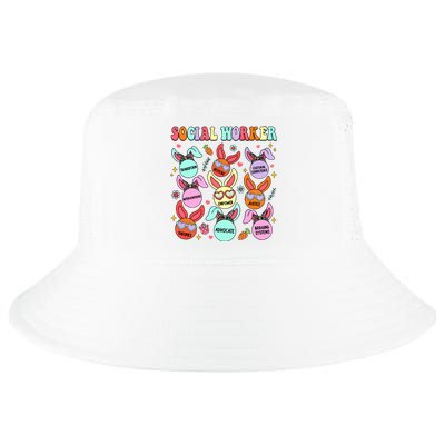 School Social Worker Funny Easter Cool Comfort Performance Bucket Hat