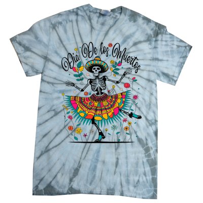 Sugar Skull Wo Day of the Dead Dia de los Muertos  Tie-Dye T-Shirt