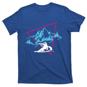 Skier Skiing Winter Sport Ski Skiers Ski Lover Great Gift T-Shirt