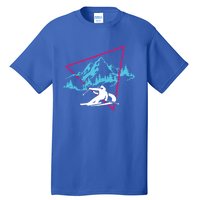 Skier Skiing Winter Sport Ski Skiers Ski Lover Great Gift Tall T-Shirt