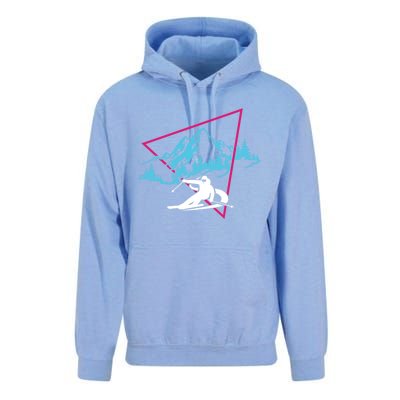 Skier Skiing Winter Sport Ski Skiers Ski Lover Great Gift Unisex Surf Hoodie