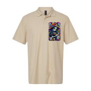 Sugar Skull Women De Los Muertos La Catrina Day Of The Dead Softstyle Adult Sport Polo