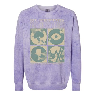 Sirens Sleeping With Sirens LetS Cheers To This Colorblast Crewneck Sweatshirt