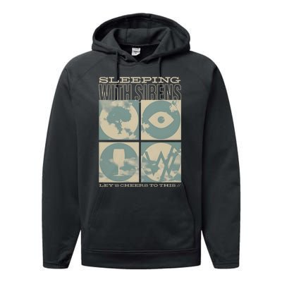 Sirens Sleeping With Sirens LetS Cheers To This Performance Fleece Hoodie