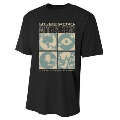 Sirens Sleeping With Sirens LetS Cheers To This Performance Sprint T-Shirt