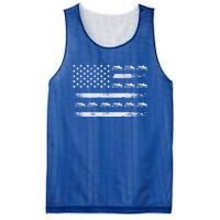 Snowmobile Sledding Winter Snow Us Flag Snowmobiling Gift Mesh Reversible Basketball Jersey Tank