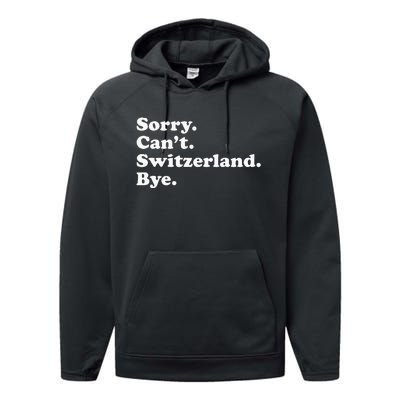 Switzerland Performance Fleece Hoodie