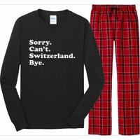 Switzerland Long Sleeve Pajama Set