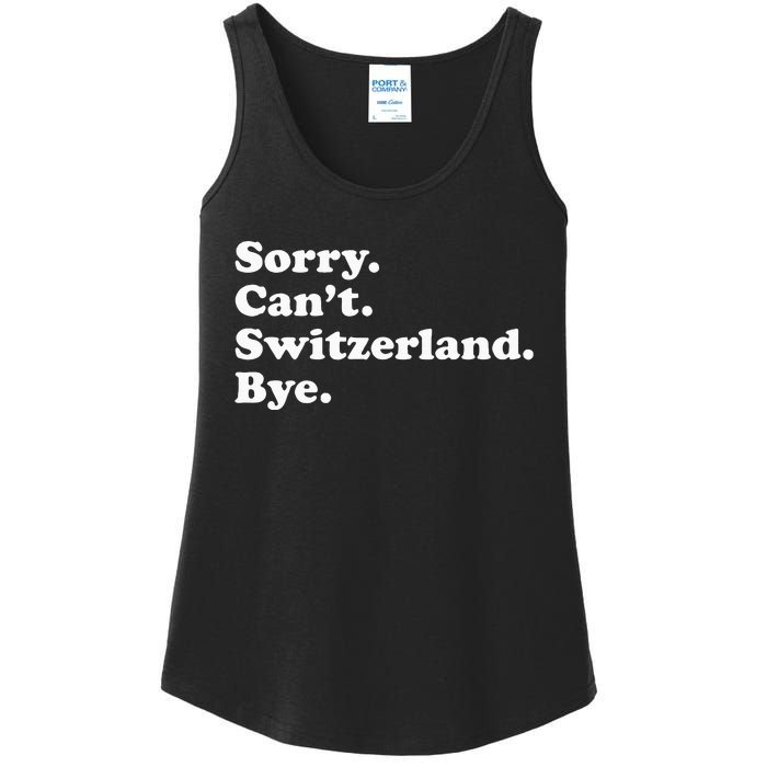 Switzerland Ladies Essential Tank