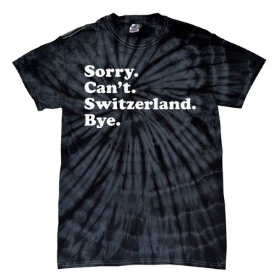 Switzerland Tie-Dye T-Shirt