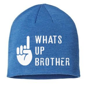 Sketch Streamer Whats Up Brother Sustainable Beanie