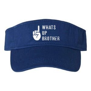 Sketch Streamer Whats Up Brother Valucap Bio-Washed Visor