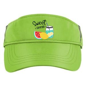 Sweet Summer Watermelon Lemonade Adult Drive Performance Visor