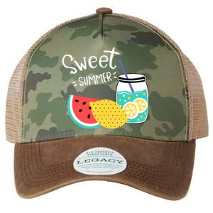 Sweet Summer Watermelon Lemonade Legacy Tie Dye Trucker Hat