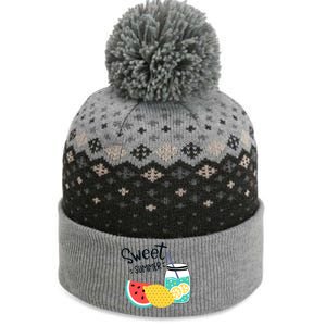 Sweet Summer Watermelon Lemonade The Baniff Cuffed Pom Beanie