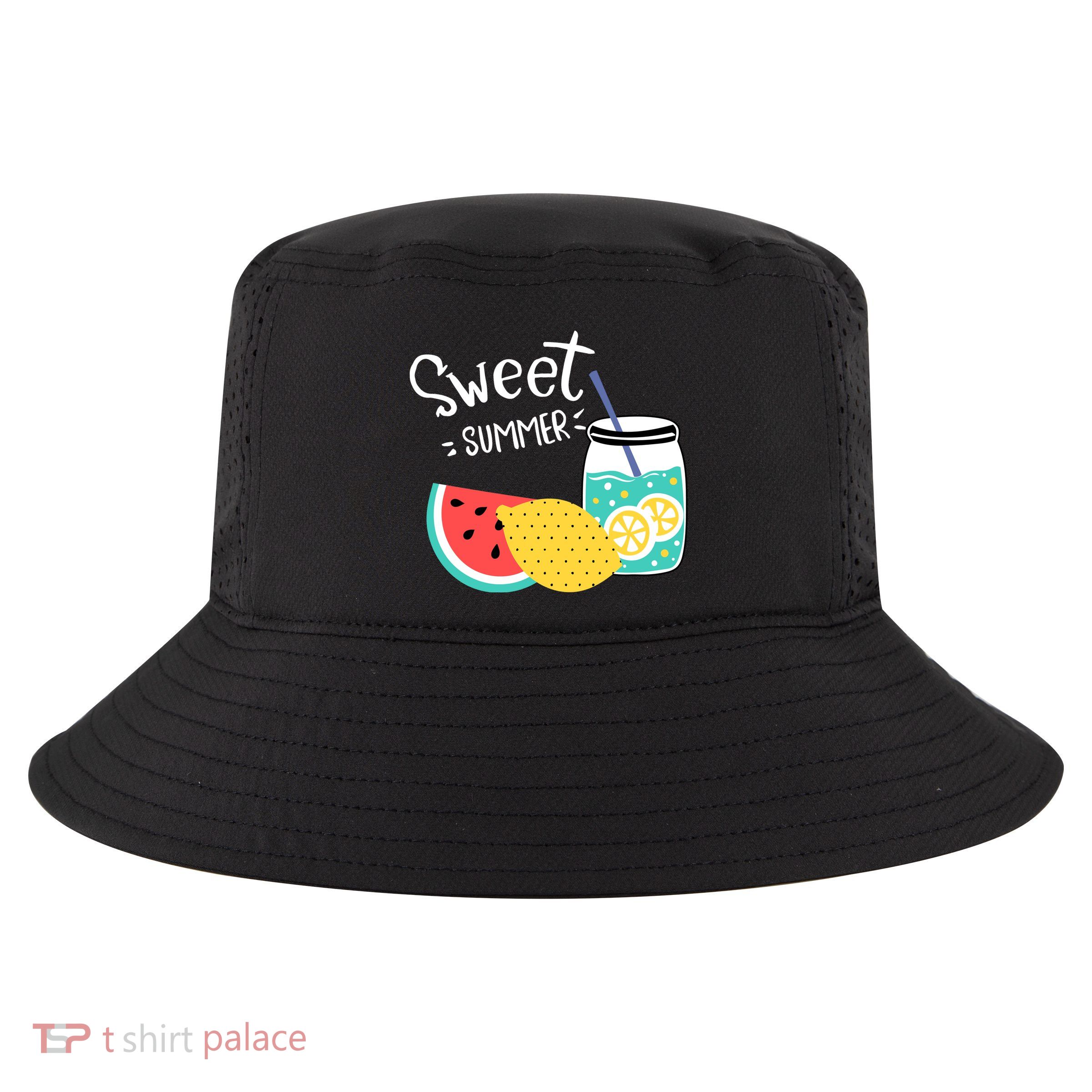 Sweet Summer Watermelon Lemonade Cool Comfort Performance Bucket Hat