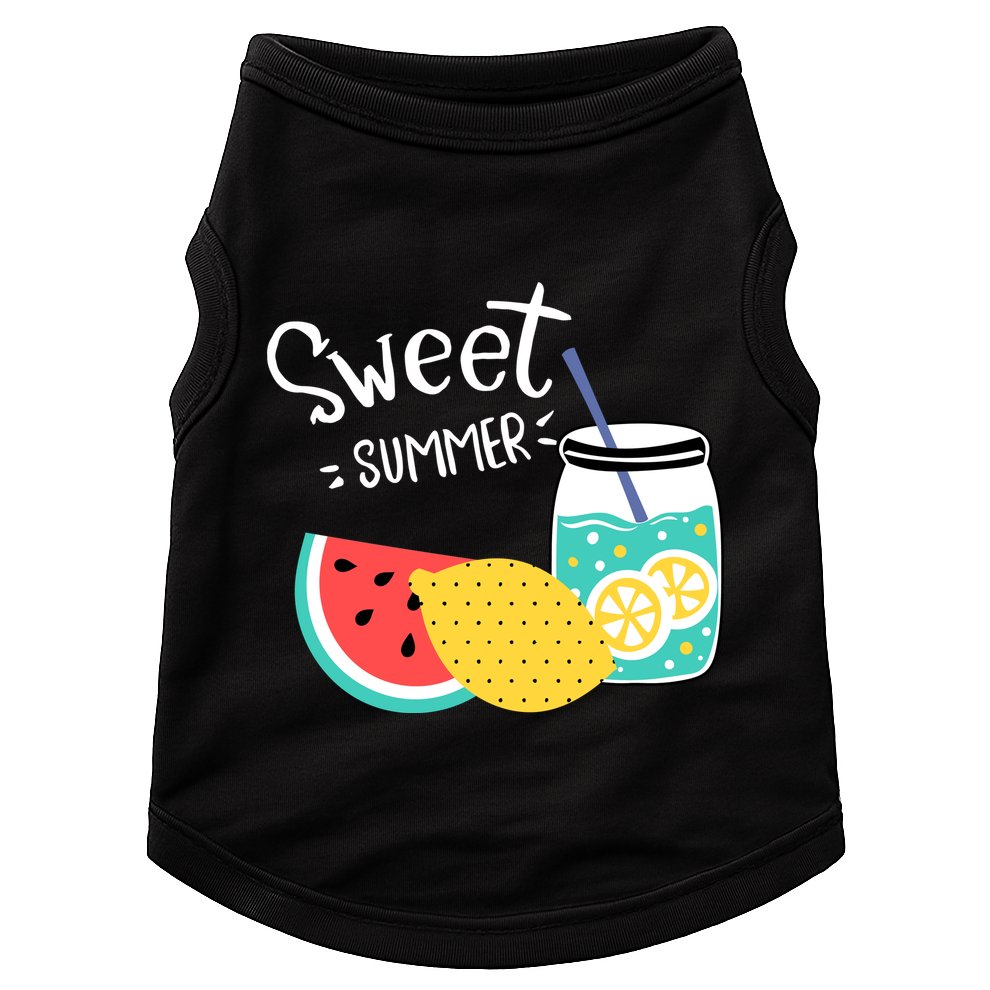 Sweet Summer Watermelon Lemonade Doggie Tank