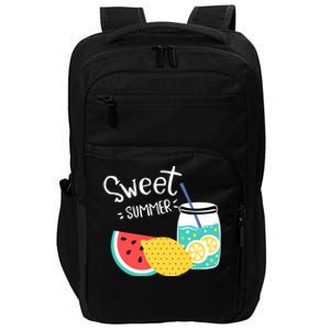 Sweet Summer Watermelon Lemonade Impact Tech Backpack