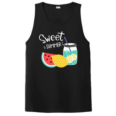 Sweet Summer Watermelon Lemonade PosiCharge Competitor Tank