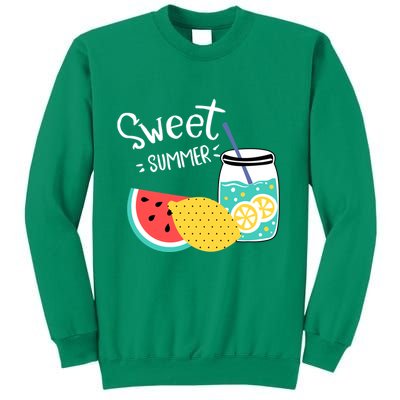 Sweet Summer Watermelon Lemonade Sweatshirt